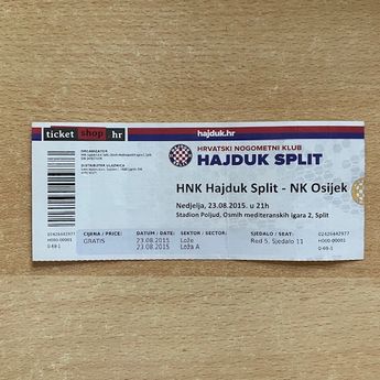 NK Osijek vs HNK Hajduk Split