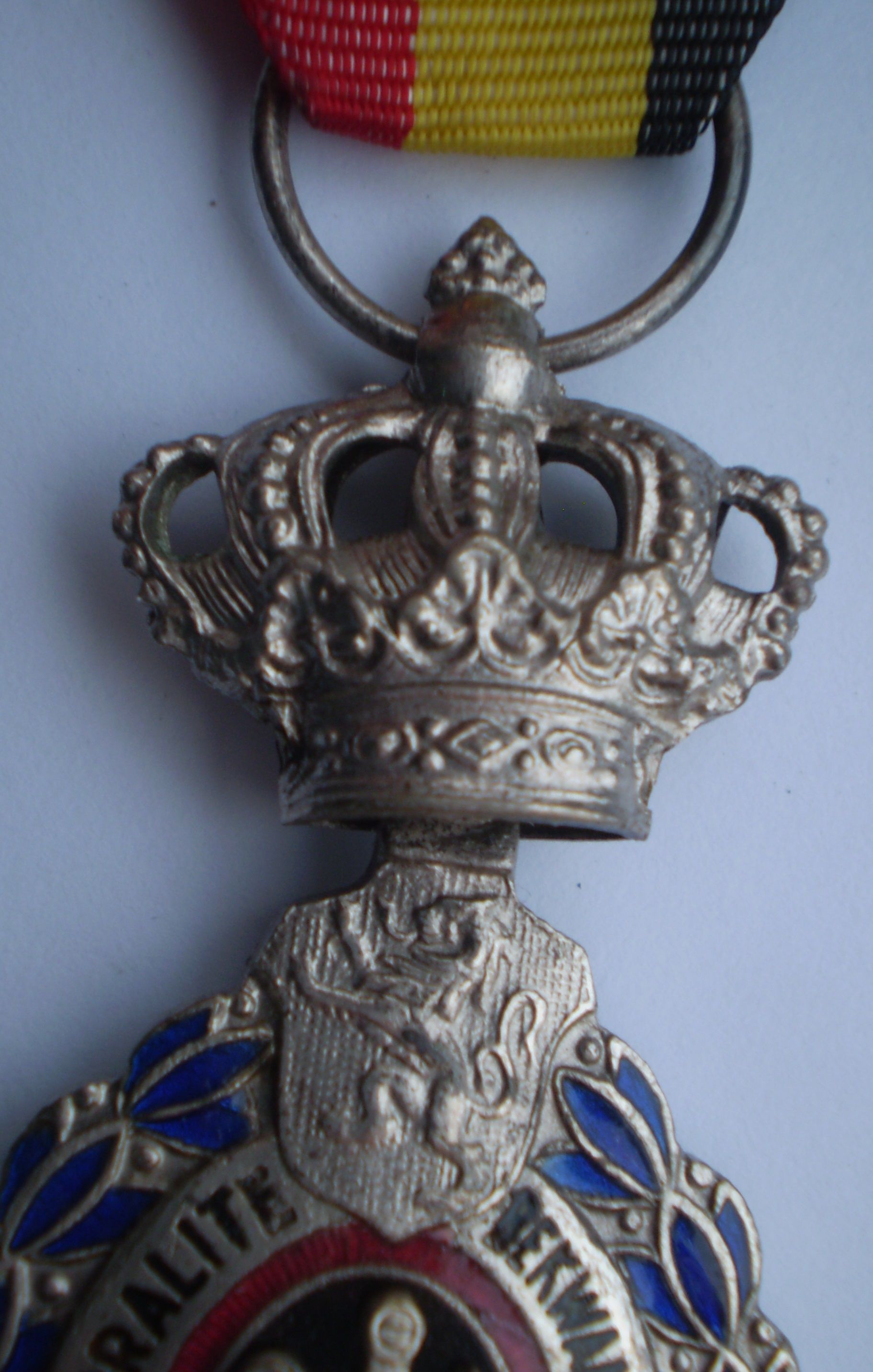 7252# BELGIQUE MÉDAILLE, Habileté et moralité. Exemple 2 EUR 13,00