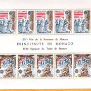 Monako 1982 g Europa Cept Povijest Mi No blok 19 MNH 4539