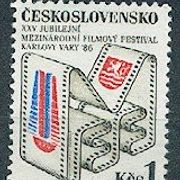 Čehoslovačka,Mi. br. 2858,čista marka povodom filmskog festivala u Karlovim