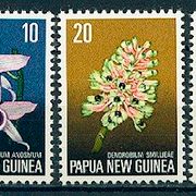 Papua Nova Gvineja 1974. - Mi. br. 275/78 čista serija,orhideje.Zanimljivo