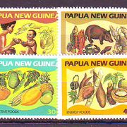 Papua Nova Gvineja 1982 g Hrana Mi No 435-38 MNH 4919
