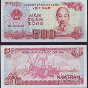 Novčanica Viet Nam - 500 Đong 1988
