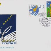 Hrvatska FDC 2000/06 Europa