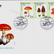 Hrvatska FDC 1998/05 Flora - gljive