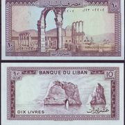 Novčanica Liban - 10 Livres 1982