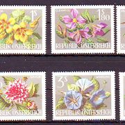 Austrija 1964 g Flora Cvijeće Mi No 1145-50 MNH 4929