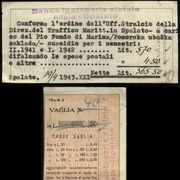 SPALATO (VAGLIA) WWII rijedak žig pod Italija 19. IV 1943. Split