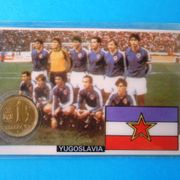 ESPANA 82 - Svjetsko nogometno prvenstvo * 1 PTA * JUGOSLAVIJA