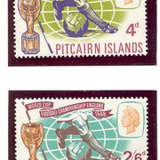 Pictairnovo otočje 1966. - Mi.br. 60/61, nogometno prvenstvo.