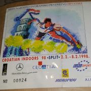 CROATIAN INDOORS 1998. SPLIT- IVANISEVIC