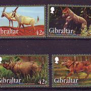 Gibraltar 2012 g Fauna Životinje Mi No 1508-13 MNH 4962