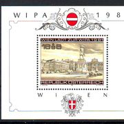 Austrija 1981 g Izložba WIPA Mi no blok 5 MNH 4969