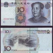 Novčanica Kina - 10 Yuan 2005