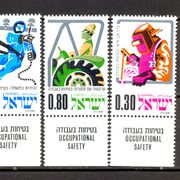 Izrael 1975 - Mi. br. 626/28, čista serija, razna zanimanja.