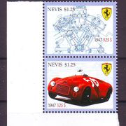 Nevis Automobili Ferrari MNH 4970
