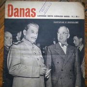Časopis - Ilustrirana smotra UN "DANAS" Sv.2,Br. 3,1945. Staljin,Truman
