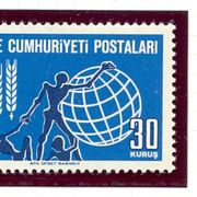 Turska 1963 - Mi. br. 1858/60, čista serija, protiv gladi. (A1)