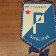 Stara sportska zastavica - SD Proleter   Njegoševo