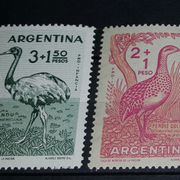 ARGENTINA- PTICE 1960. MNH