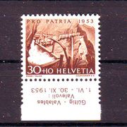 Švicarska 1953 g Pro Patria Mi no 583 MNH 4987