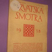 Hrvatska Smotra, broj 1/1938. (60)