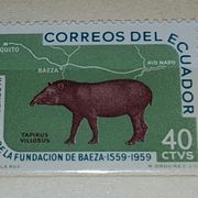 ECUADOR- FAUNA 1959. MNH