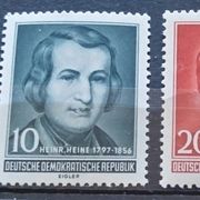 HEINRICH HEINE-PJESNIK-SERIJA-100 GODIŠNJICA-1956-DDR-NJEMAČKA