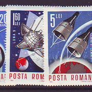 Rumunjska 1966 g Svemir Mi no 2509-12 MNH 5029