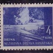 Hrvatska NDH - 1941/2 krajobrazi "Drina"greben