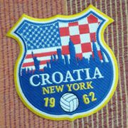 Platnena oznaka FC CROATIA NEW YORK 1962