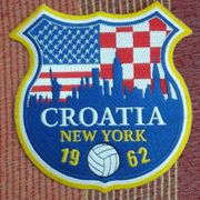 Platnena oznaka FC CROATIA NEW YORK 1962.