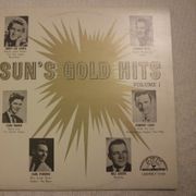 LP - SUN'S GOLD HITS ( JERRY LEE LEWIS, CASH, CARL PERKINS...)