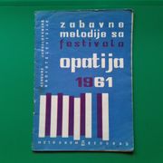 ZABAVNE MELODIJE=OPATIJA 1961=Vice Vukov,Gabi Novak,Ivo Robić...