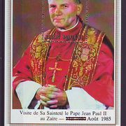 Zaire 1985 g Papa Ivan Pavao II MNH 5042