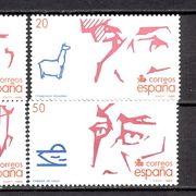 Španjolska 1988 - poznate osobe, Mi. br. 2850/2855, čista serija.