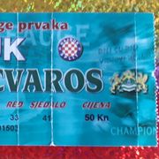 Hajduk-Ferencvaros ulaznica