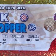 Hajduk-Grashoper ulaznica