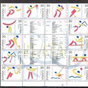 Španjolska 1994 - Olimpijske igre, Mi.br. 3220/3223, čista u bloku serija