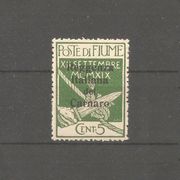 Fiume - 1920. Kvarner, 5c #85