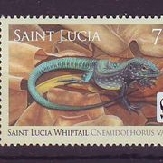 St Lucia 2008 g WWF Fauna Gušteri Mi no 1275-78 MNH 5047