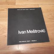 Stara brošura, vodič kroz izložbu - Ivan Meštrović