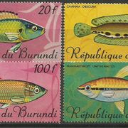 Burundi,Ribe 1967.,ključne,čisto