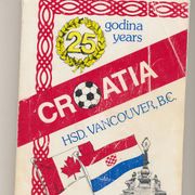 S.C. Croatia Vancouver 1961-1986 hrvatski nogometni emigrantski klub