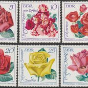 Njemačka DDR 1972. Ruže MiNr 1763-1768 MNH