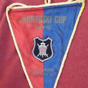 Zastavica K.K.Jug Dubrovnik Jadranski kup 1975 ,45 cm
