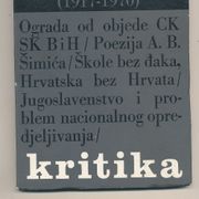 Časopis Kritika 13 1970 Holjevac AB Šimić Jugoslavenstvo