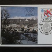 Austrija 1982 max karta SP u alpskom skijanju Schladming