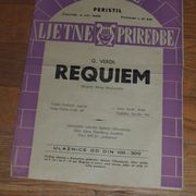 Plakat Splitske ljetne priredbe Requiem 1955