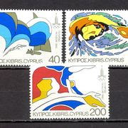 CIPAR 1980 - Mi.br. 522/524, Olimpijske igre, MNH, čisto bez falca